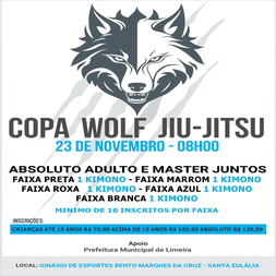P2509-COPA WOLF JIU-JITSU 1 - EDICAO