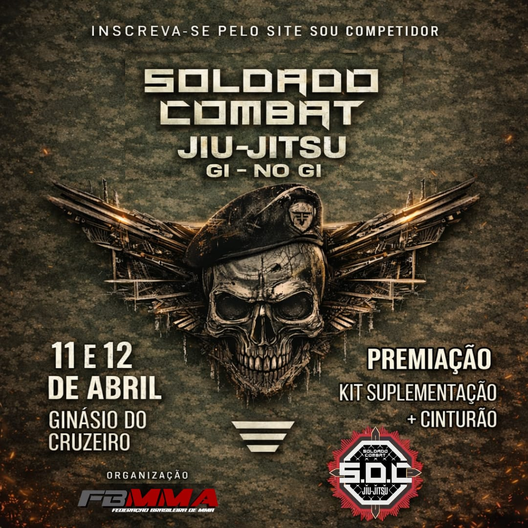 P2652-SOLDADO COMBAT GI E NOGI FBMMA 2026 - EDICAO