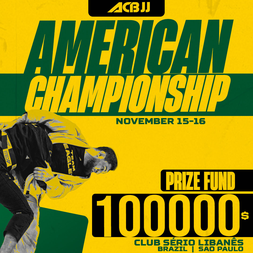 P2512-ACBJJ AMERICAN OPEN CHAMPIONSHIP GI & NO - GI 2025 - EDICAO