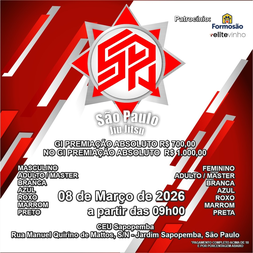 P2599-SAO PAULO JIU-JITSU 1 - EDICAO
