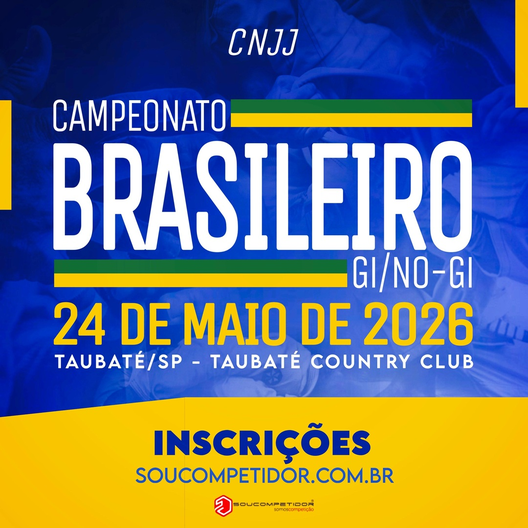 P2677-CAMPEONATO BRASILEIRO DE JIU-JITSU GI-NOGI 2026 - EDICAO