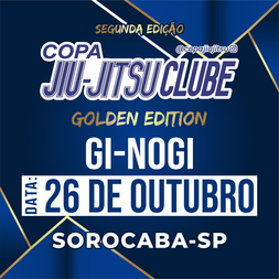 P2487-COPA JIU-JITSU CLUBE GOLDEN EDITION II - EDICAO