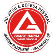 LOGO DA EQUIPE GRACIE BARRA VALINHOS - PAIQUERE - VALINHOS-SP