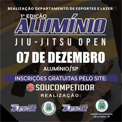 P2528-ALUMINIO JIU JITSU OPEN 1 - EDICAO