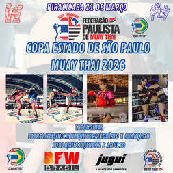 P2597-COPA ESTADO DE SAO PAULO DE MUAY THAI 2026 - EDICAO