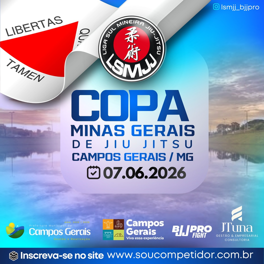 P2683-COPA MINAS GERAIS DE JIU JITSU 3 - EDICAO
