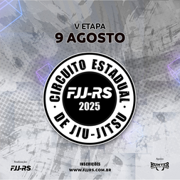 P2429-CIRCUITO ESTADUAL DE JIU-JITSU 2025 FJJ-RS 5 - ETAPA