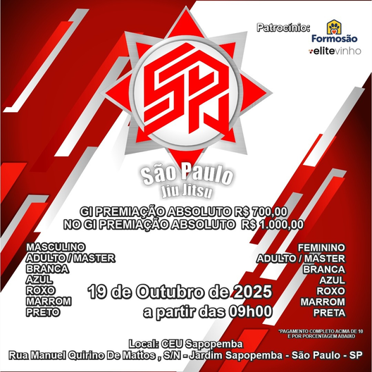 P2360-SAO PAULO JIU-JITSU 4 - EDICAO