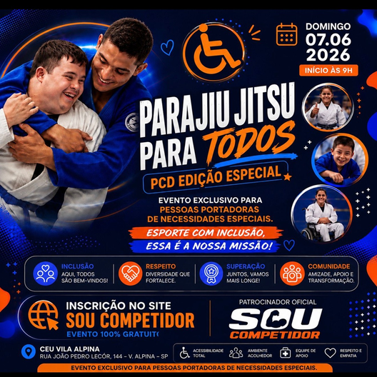 P2747-PARAJIU-JITSU PARA TODOS 2026 - EDICAO