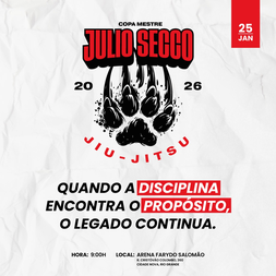 P2550-COPA MESTRE JULIO SECCO DE JIU-JITSU 1 - EDICAO