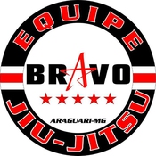 LOGO DA EQUIPE BRAVO JIU JITSU - ARAGUARI-MG