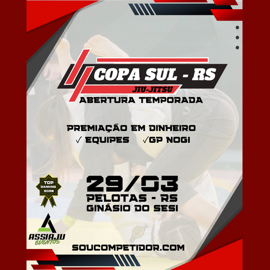 P2593-COPA SUL - RS DE JIU-JITSU 1 - ETAPA