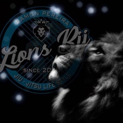LOGO DA EQUIPE LIONS BJJ - ITAQUAQUECETUBA-SP