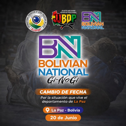 P2687-BOLIVIAN NATIONAL GI E NOGI 2026 - EDICAO