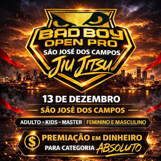 P2661-BAD BOY OPEN PRO DE JIU-JITSU 2 - EDICAO