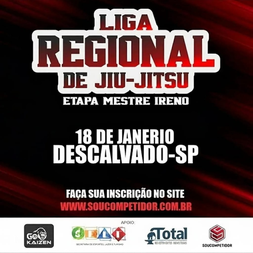 P2498-LIGA REGIONAL DE JIU-JITSU - MESTRE IRENO 2026 - ETAPA