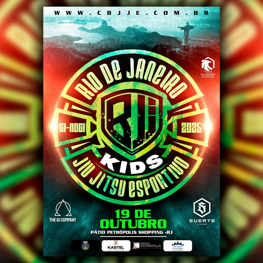 P2424-BJJ RIO DE JANEIRO CBJJE - KIDS 2025 - EDICAO
