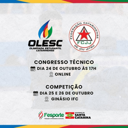 P2506-OLIMPIADA ESTUDANTIL CATARINENSE - OLESC 24 - EDICAO