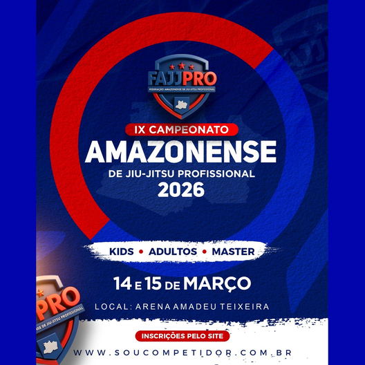 P2623-CAMPEONATO AMAZONENSE DE JIU-JITSU PRO 2026 - EDICAO