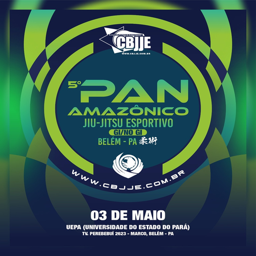 P2627-PAN AMAZONICO DE JIU-JITSU ESPORTIVO CBJJE 2026 - EDICAO