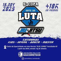 P2479-COPA ARTE DA LUTA DE JIU-JITSU 5 - EDICAO