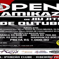 P0520-OPEN KAMIKAZE DE JIU JITSU 1 - EDICAO