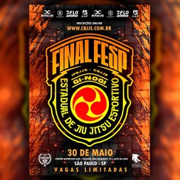 P2564-ESTADUAL SAO PAULO DE JIU JITSU CBJJE 2026 - EDICAO