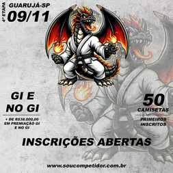 P2222-CIRCUITO DRAGON JIU-JITSU OPEN 4 - ETAPA