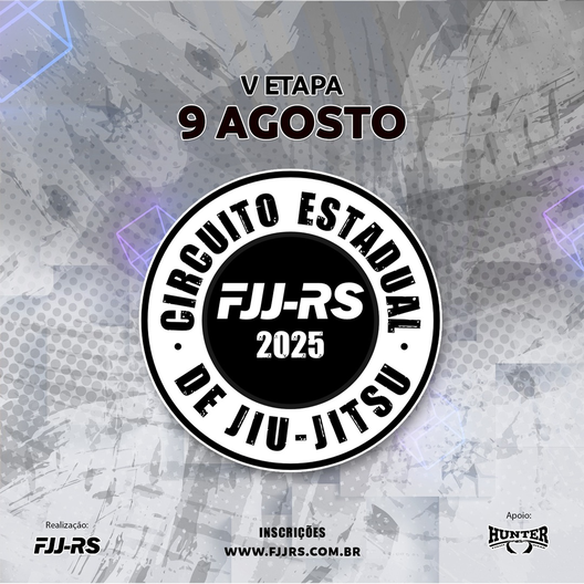 P2429-CIRCUITO ESTADUAL DE JIU-JITSU 2025 FJJ-RS 5 - ETAPA