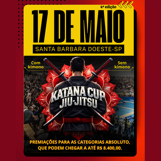 P2665-KATANA CUP DE JIU-JITSU 4 - EDICAO