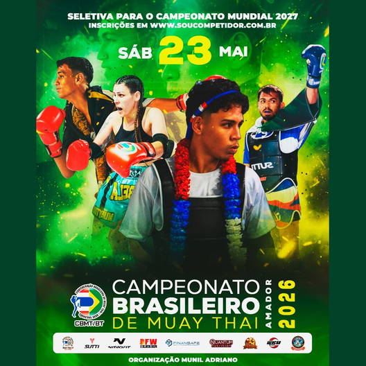 P2672-CAMPEONATO BRASILEIRO DE MUAY THAI 2026 - EDICAO