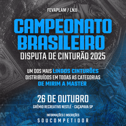 P2418-DISPUTA DE CINTURAO BRASILEIRO 2025 - EDICAO