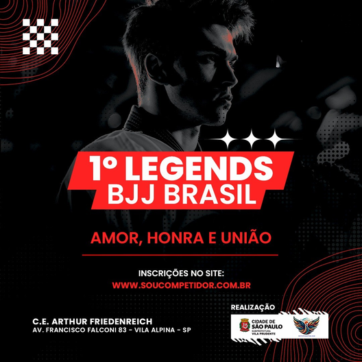 P2551-LEGENDS BJJ BRASIL 1 - ETAPA