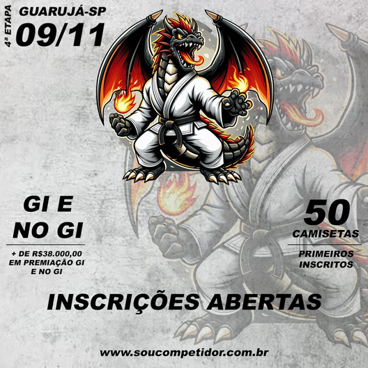 P2222-CIRCUITO DRAGON JIU-JITSU OPEN 4 - ETAPA