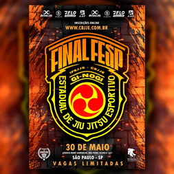 P2564-ESTADUAL SAO PAULO DE JIU JITSU CBJJE 2026 - EDICAO