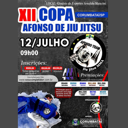 P2636-XII COPA AFONSO DE JIU-JITSU 2026 - EDICAO