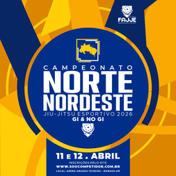 P2638-NORTE NORDESTE GI E NOGI DE JIU JITSU ESPORTIVO 2026 - FAJJE 2026 - EDICAO