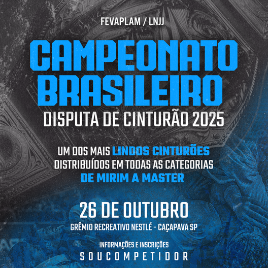 P2418-DISPUTA DE CINTURAO BRASILEIRO 2025 - EDICAO
