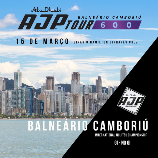 P2558-AJP TOUR BALNEARIO CAMBORIU INTERNATIONAL JIU-JITSU CHAMPIONSHIP - GI & NO-GI 2026 - EDICAO
