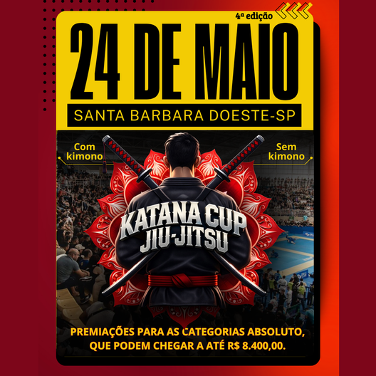 P2665-KATANA CUP DE JIU-JITSU 4 - EDICAO