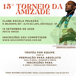 P2706-15º TORNEIO DA AMIZADE 2026 - EDICAO