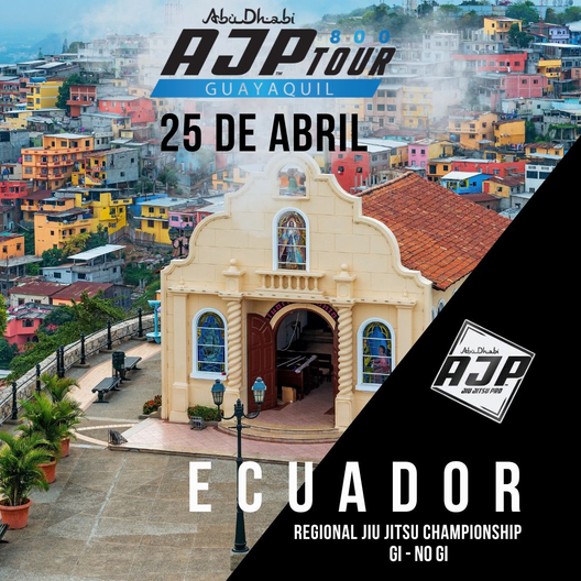 P2711-AJP TOUR SOUTH ECUADOR REGIONAL JIU-JITSU CHAMPIONSHIP- GI & NO-GI 2026 - EDICAO