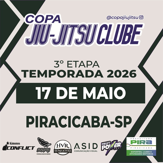 P2657-COPA JIU JITSU CLUBE 3 - ETAPA