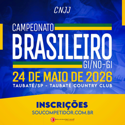 P2677-CAMPEONATO BRASILEIRO DE JIU-JITSU GI-NOGI 2026 - EDICAO