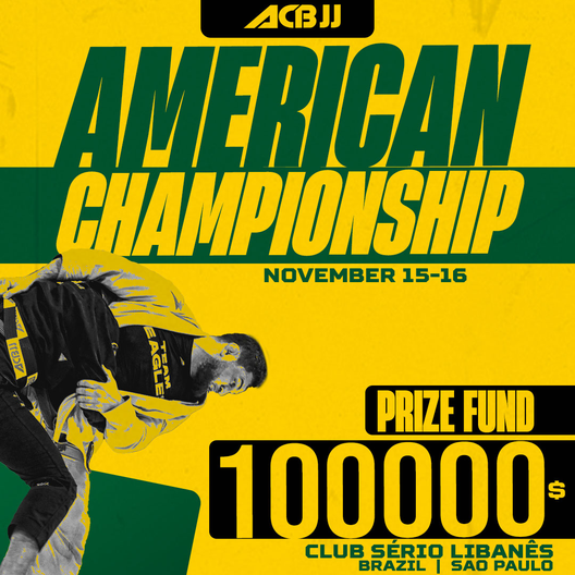 P2512-ACBJJ AMERICAN OPEN CHAMPIONSHIP GI & NO - GI 2025 - EDICAO