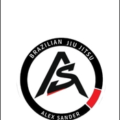 LOGO DA EQUIPE ALEX SANDER BJJ - CARAGUATATUBA-SP