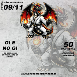 P2222-CIRCUITO DRAGON JIU-JITSU OPEN 4 - ETAPA