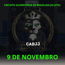 P2502-CABJJ – CIRCUITO ALEGRETENSE DE BRAZILIAN JIU-JITSU 3 - ETAPA