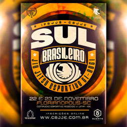 P2450-SUL BRASILEIRO CBJJE- JUVENIL, ADULTO E MASTER 2025 - EDICAO