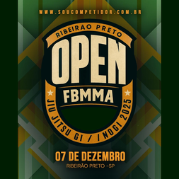P2461-RIBEIRAO PRETO OPEN FBMMA 2025 - EDICAO